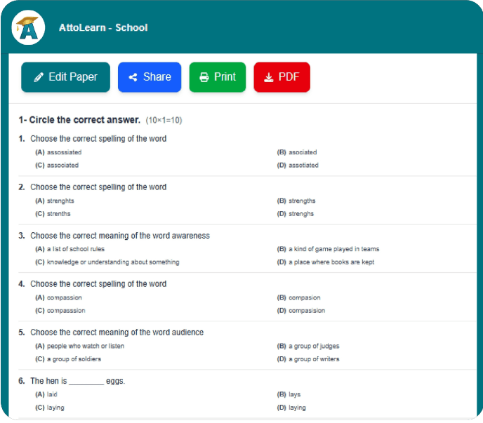 Print and share papers